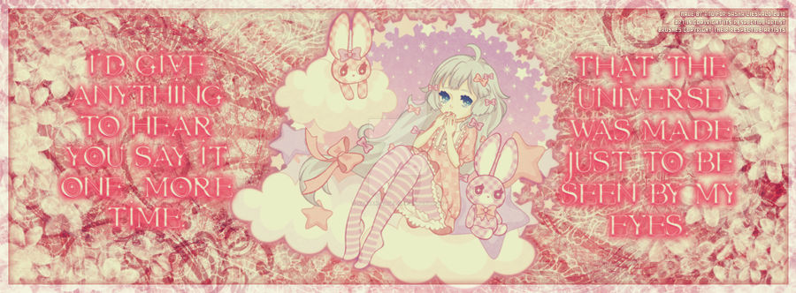 pink header by Xarven-angel on DeviantArt