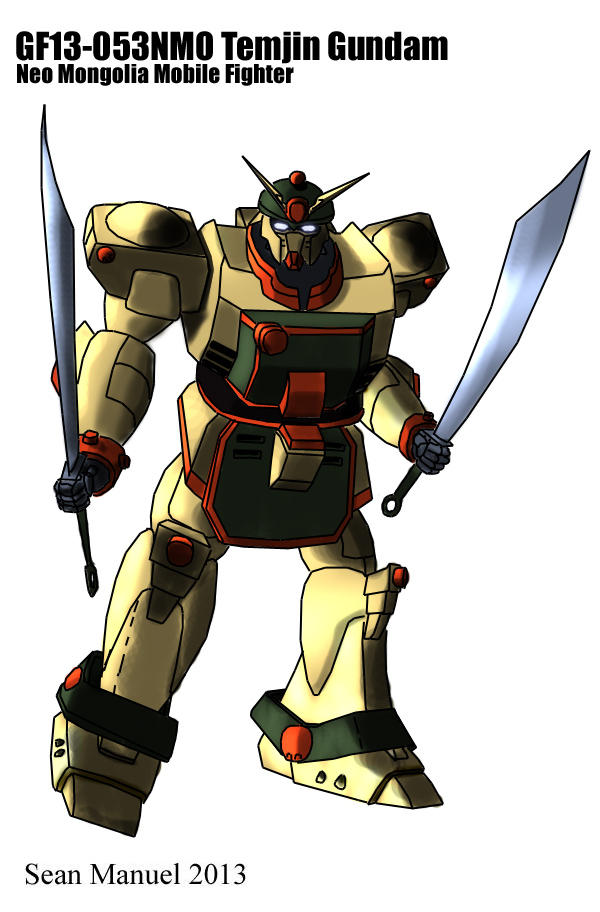 Temjin Gundam by AkaVOokami on DeviantArt