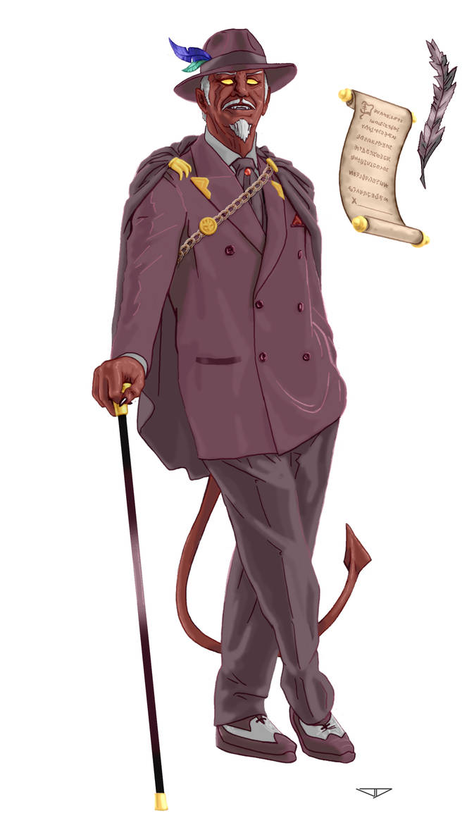 Crossroad Devil by JoshDiffeyArt on DeviantArt