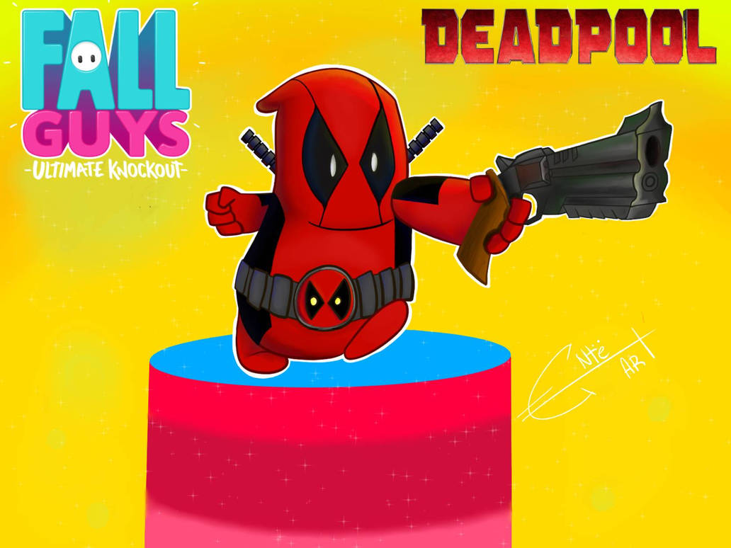 Deadpool Fall guys by Entemcc on DeviantArt