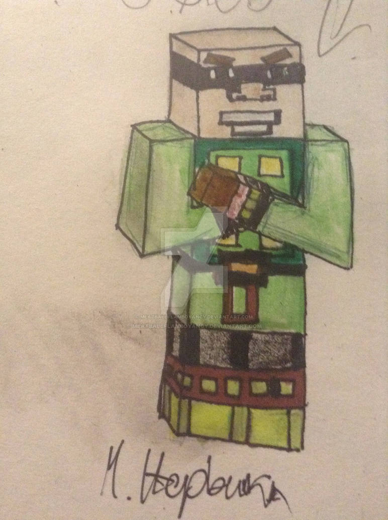 Magnus from Minecraft Story Mode by meatballflamboyancy on DeviantArt