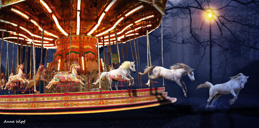 Freedom - The carousel by annewipf