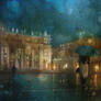 Rainy Night in Rome