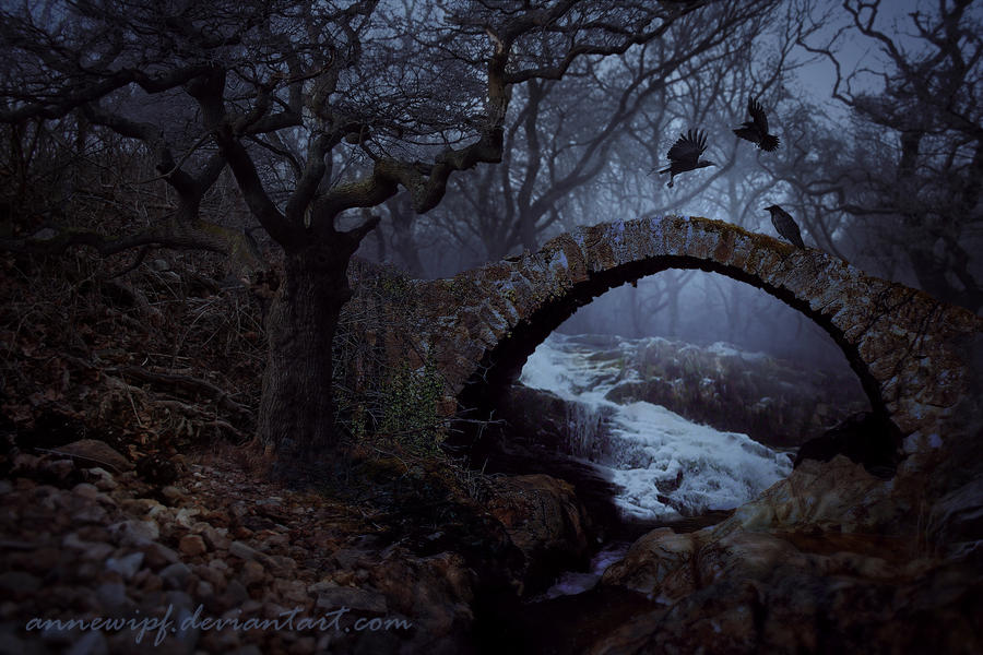 Dark Bridge by annewipf