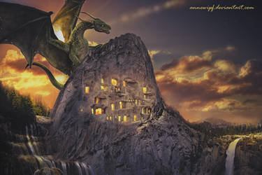 Dragon Mountain by annewipf