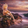 Sunset Mermaid - Pink version