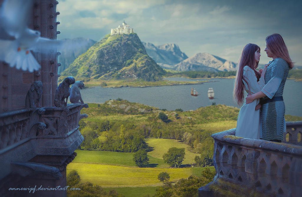 Promise on the Balcony by annewipf Promise on the Balcony by annewipf