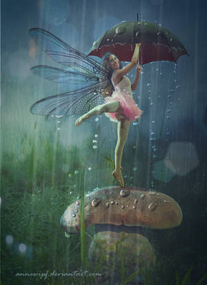 Dancing in the Rain by annewipf Dancing in the Rain by annewipf