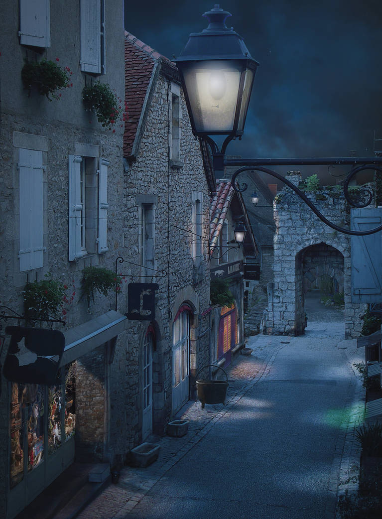 Wizards Street by annewipf Wizards Street by annewipf
