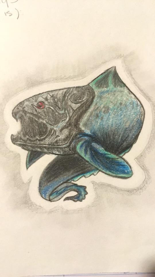 dino fish by Demakuan on DeviantArt