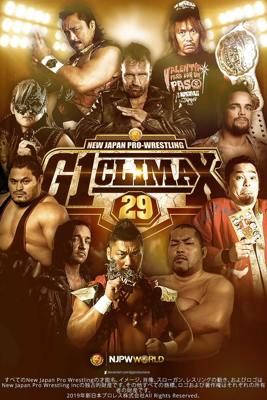 Njpw G1 Climax 29 Block B Poster By Dglproductions On Deviantart Njpw G1 Climax 29 Block B Poster By Dglproductions On Deviantart