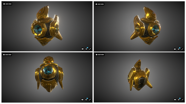 Probe Protoss Starcraft Unit WIP 3 Final