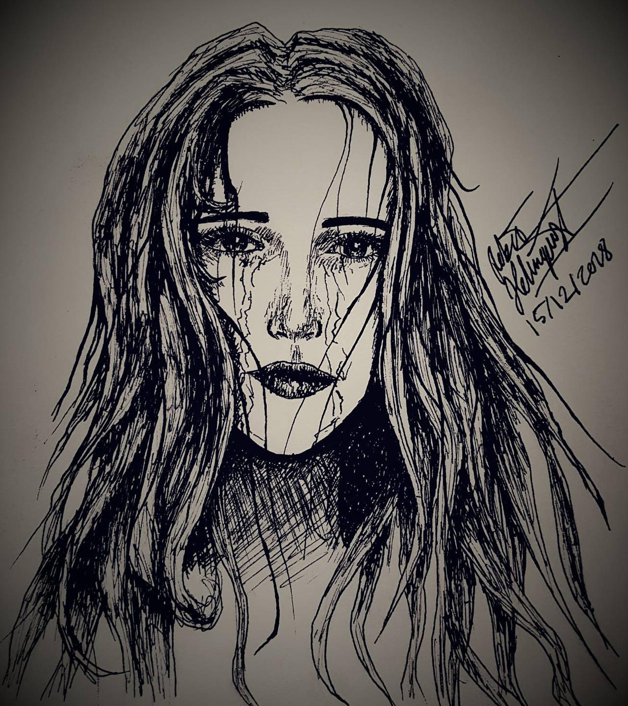 Ink crying by Holmquistrobin on DeviantArt