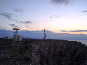 Cabo Penyes fog Signal  Senyal niebla by panasqueira