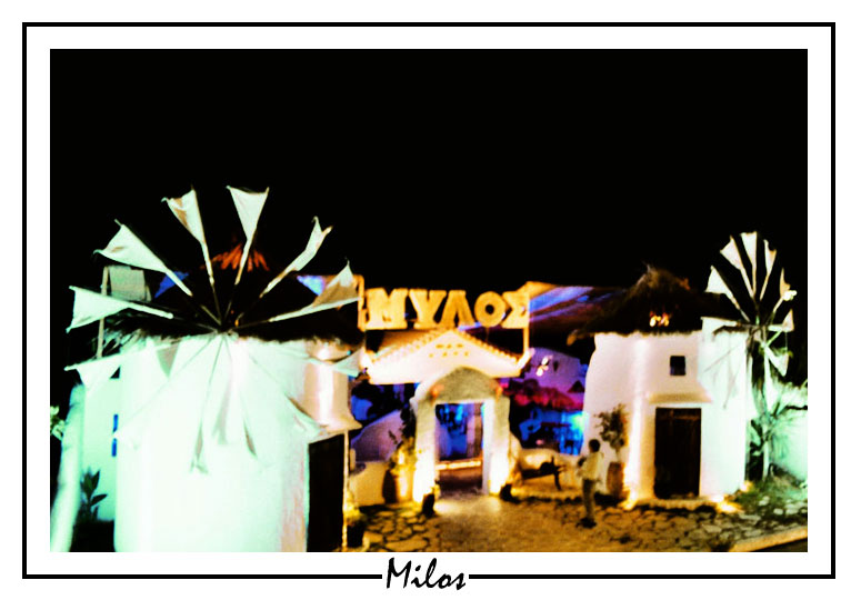 Greek Postcard No 1: Milos