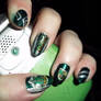 Slytherin Nails