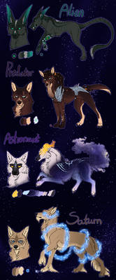 Space themed adopt auctions (CLOSED)