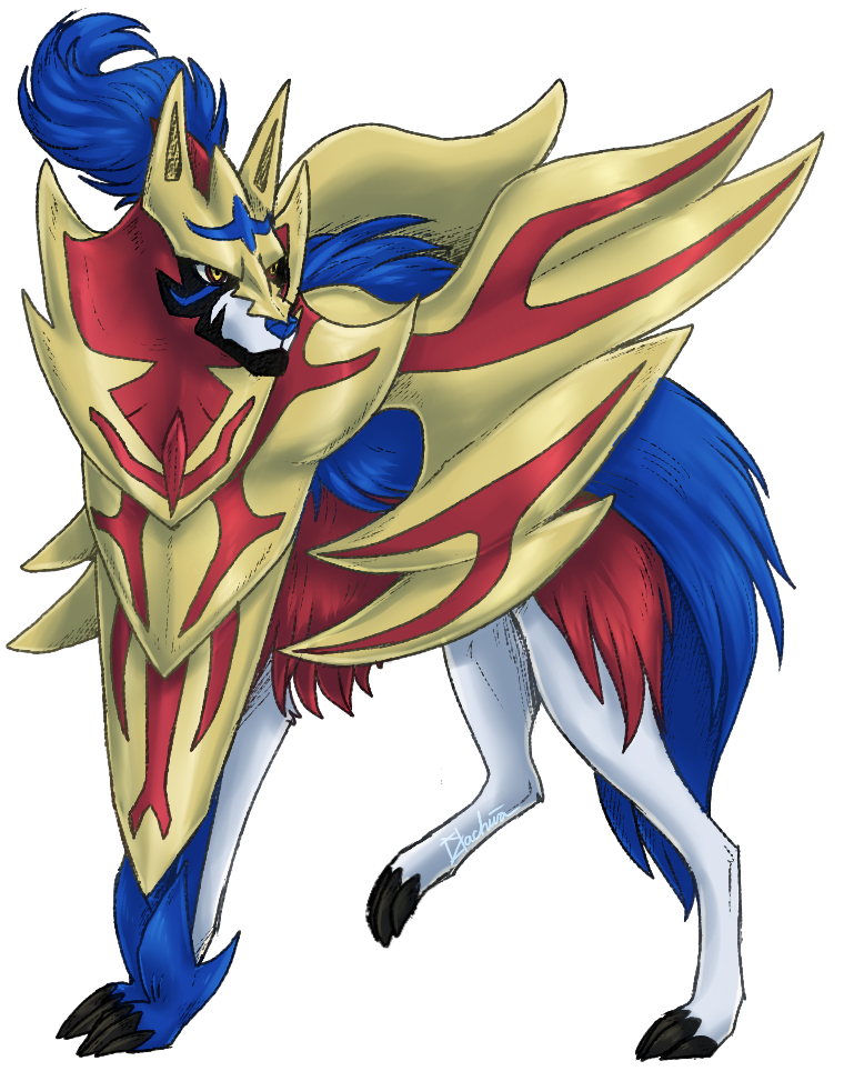 Zamazenta by sapphireluna on DeviantArt