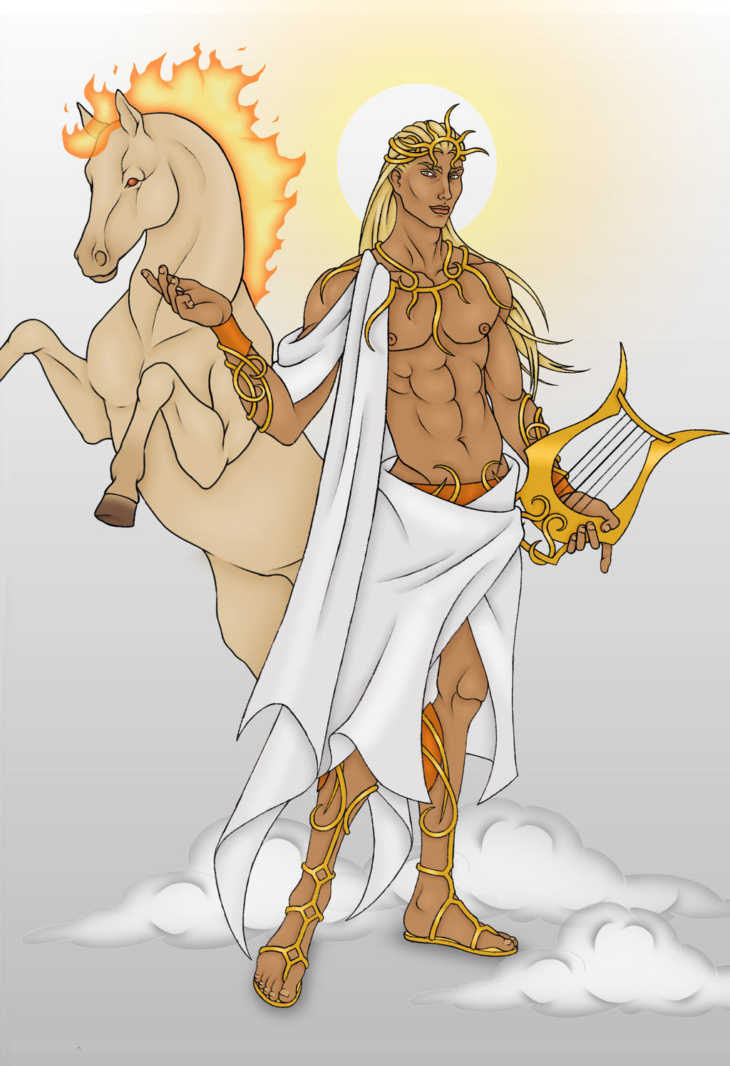 Apollo God Rivals Apollo by CyanSoul on DeviantArt