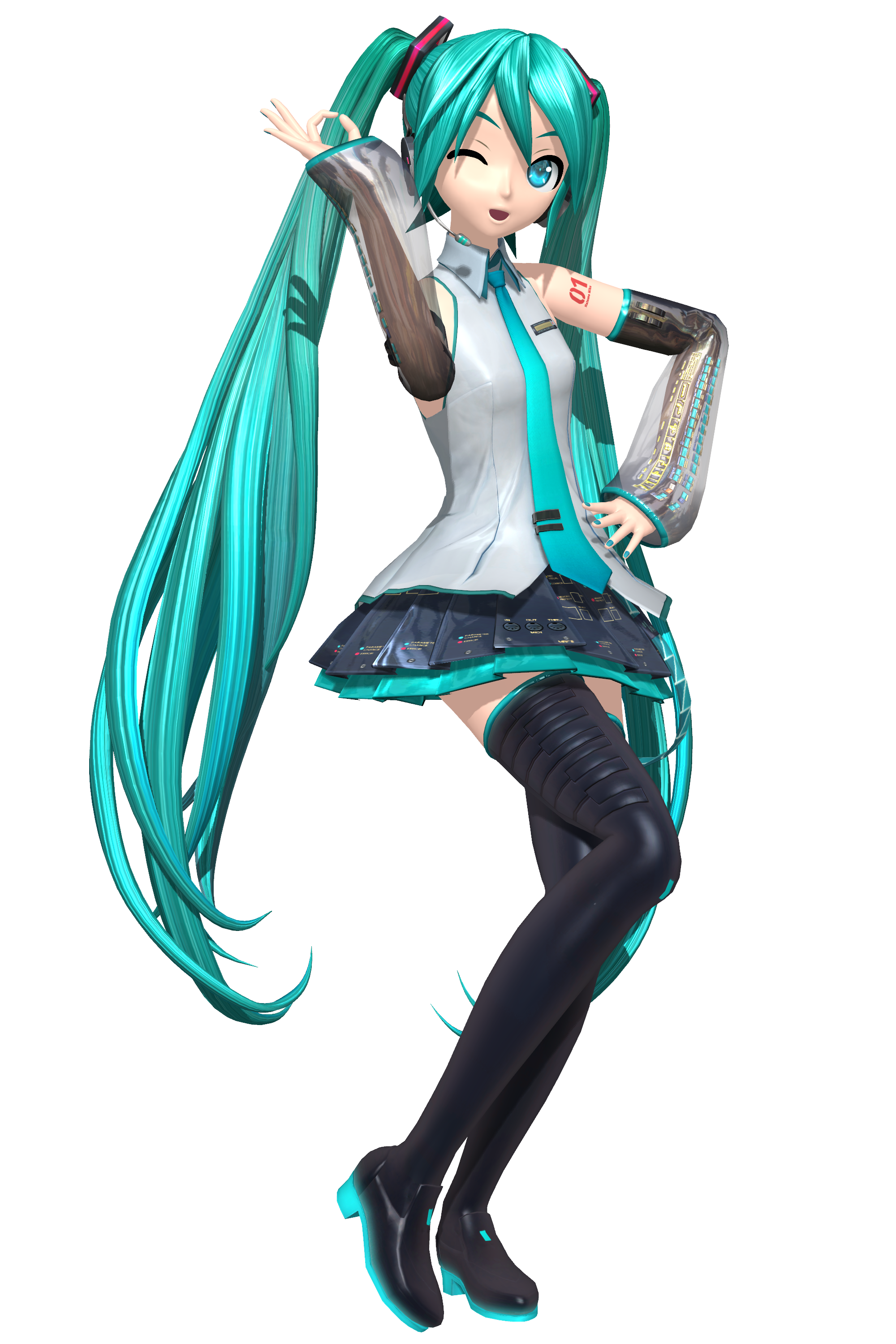 Hatsune Miku V3 by LukeSakurai on DeviantArt