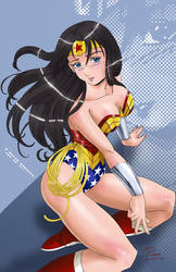 Wonder Woman pinup