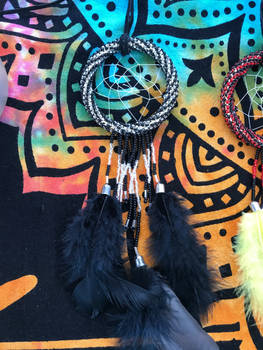 Beaded dreamcatcher