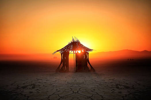 Sunrise on the Deep Playa - Burningman 2012