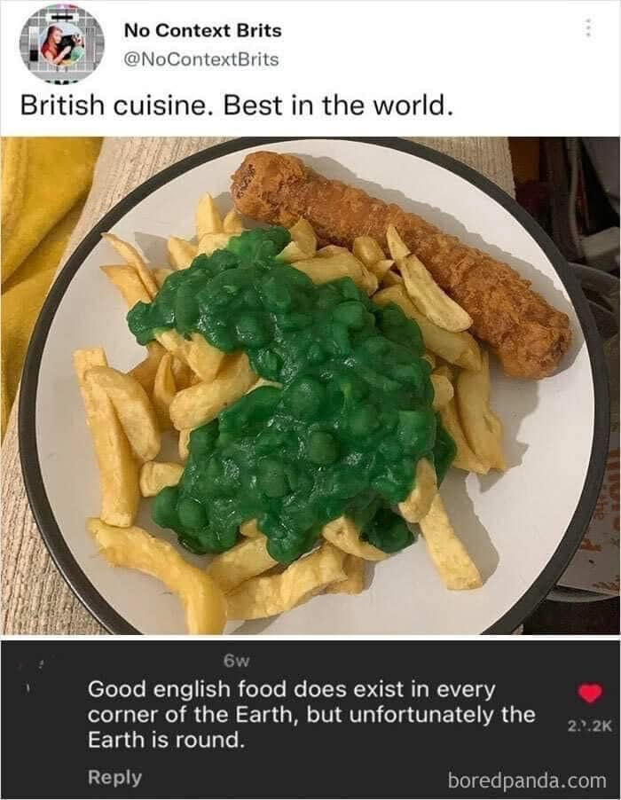 British cuisine innit by FunnyBanter on DeviantArt