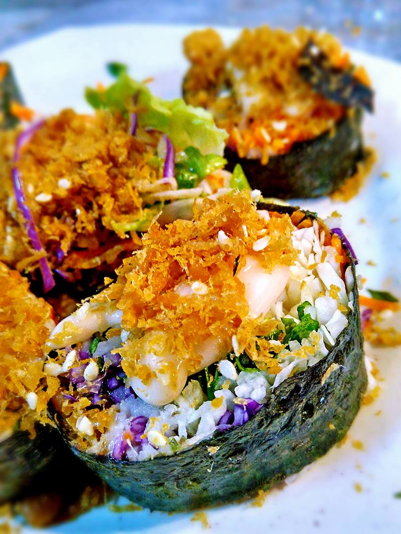 Seaweed Roll with Sprinkle Floss