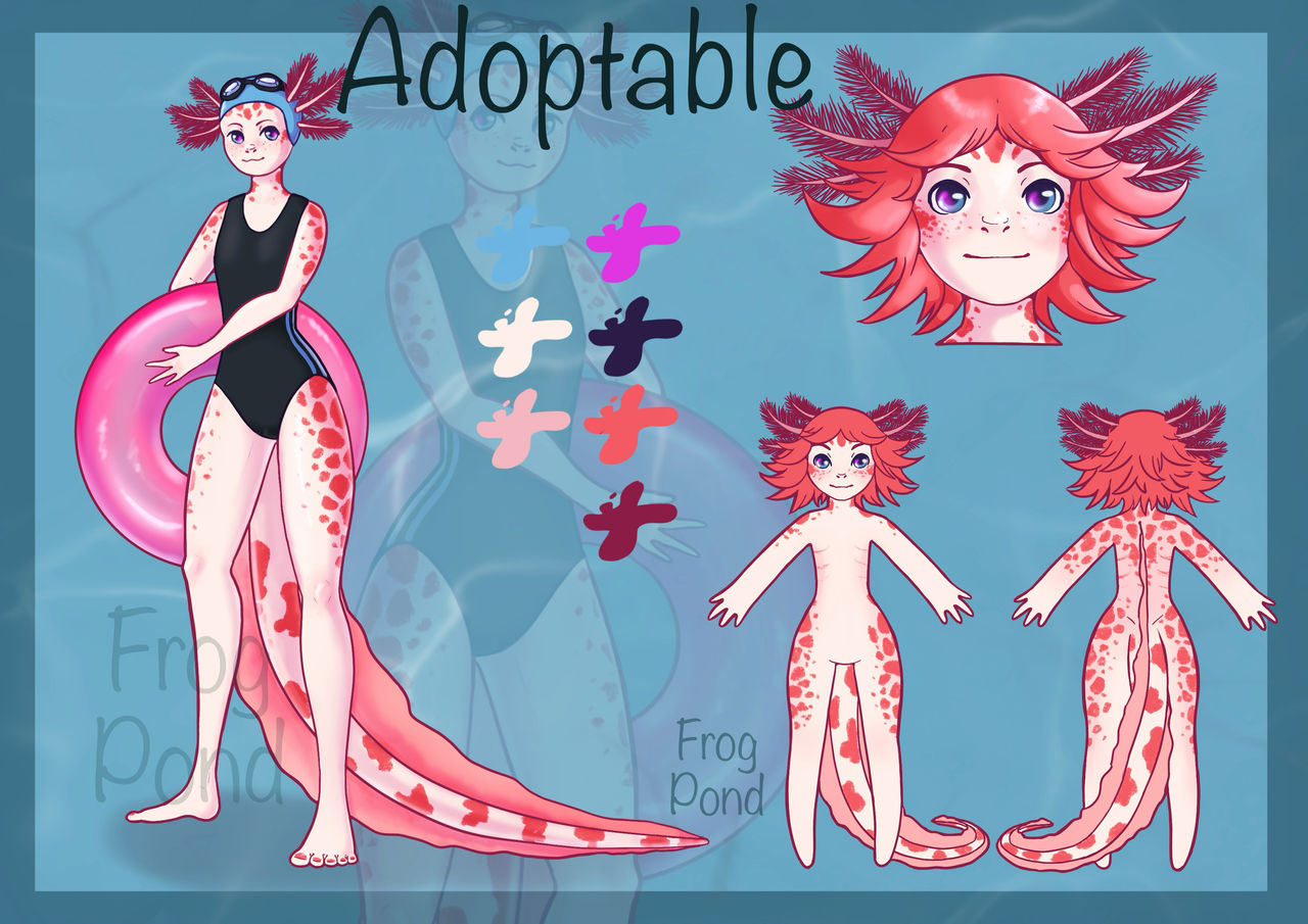 Axolotl the Swimmer (Open)