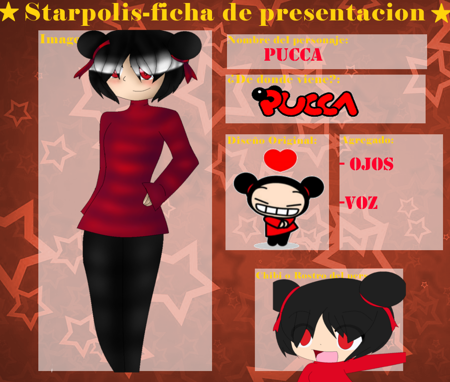 Starpolis Ficha -Pucca-