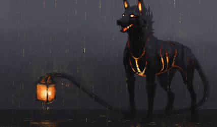 Lantern Dog