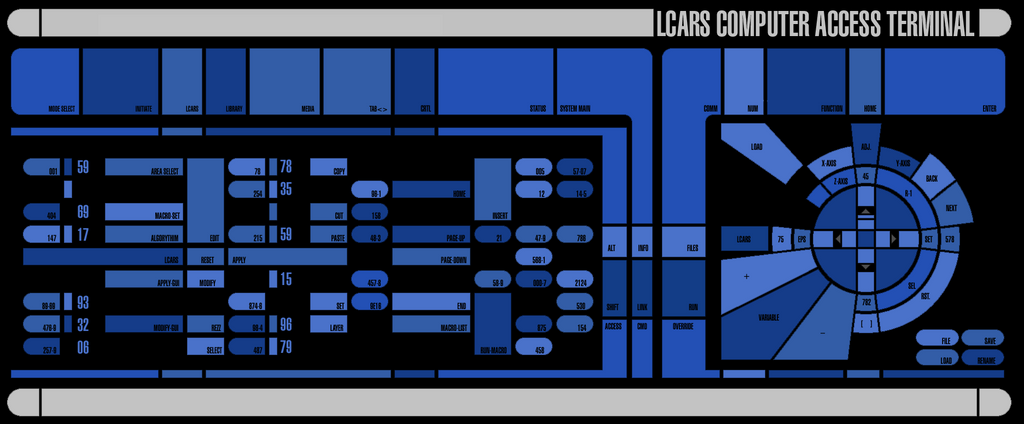 lcars keyboard Alpha 1 by jarelkortan on DeviantArt