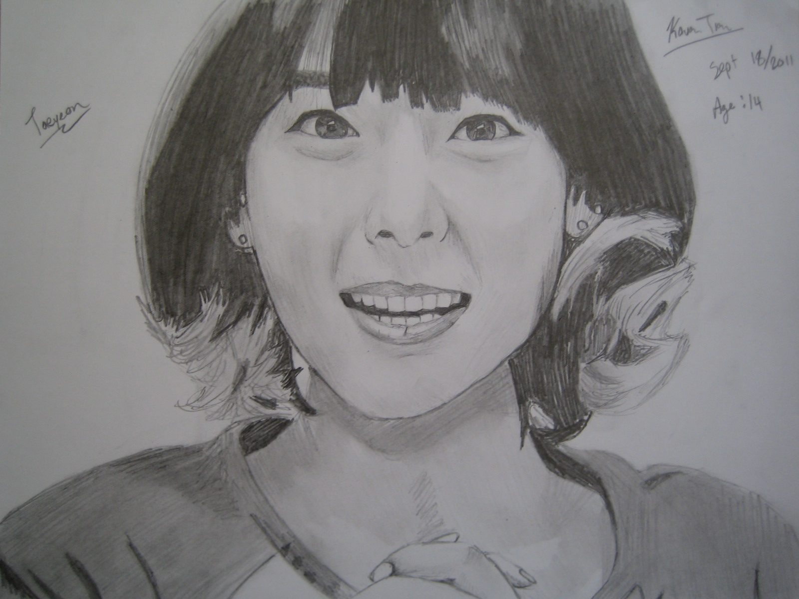 Taeyeon With Short Hair By Itaeyeon On Deviantart