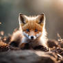 Baby fox