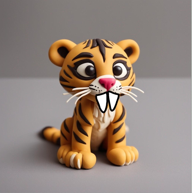 My oc - Kylie sabertooth tiger by Solgalovamaria on DeviantArt