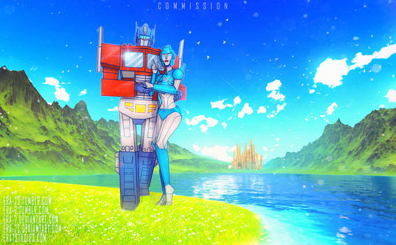 G1: Optimus Prime and Lilly