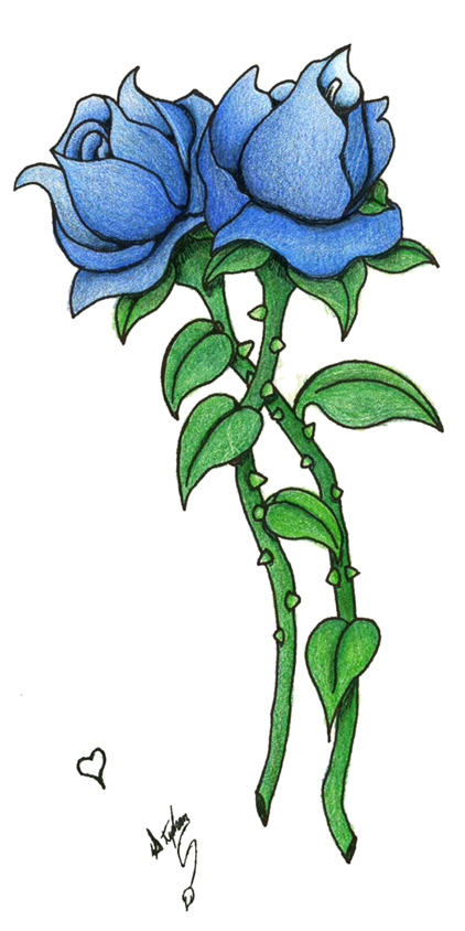 Blue Roses