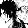 Naruto and Sasuke