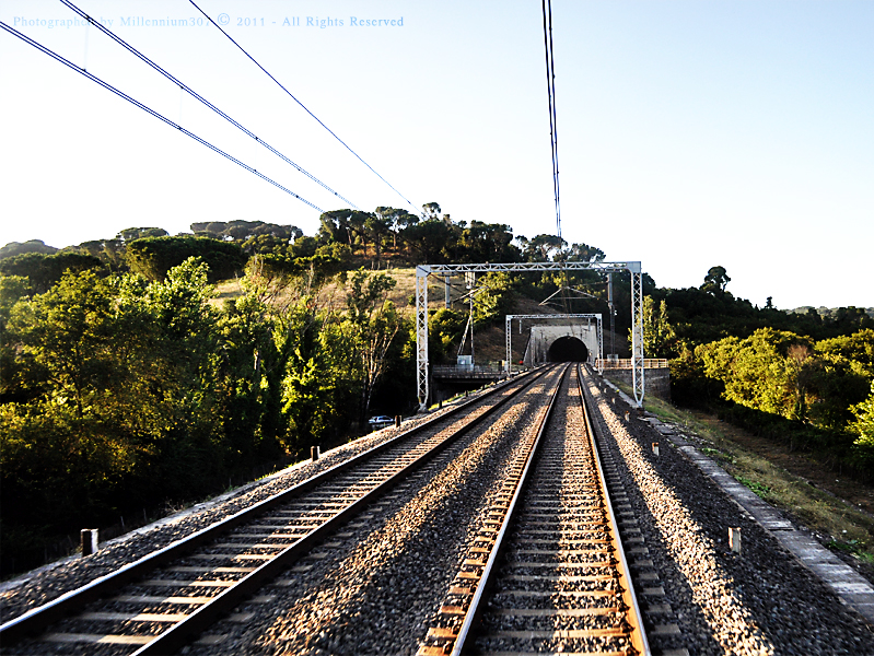 Railway track...