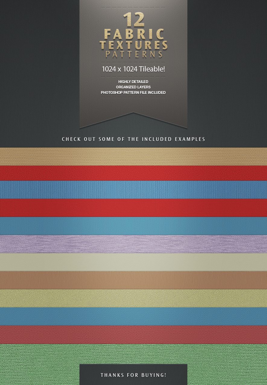 12 Fresh Fabric Backgrounds by ramijames