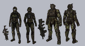 Powered Exoskeleton Armour