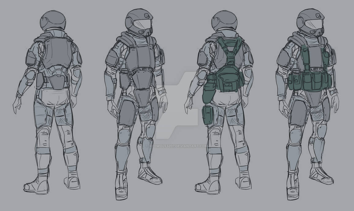 Deviantart Armor Types Armour Wip2 By The Chronothaur by RedWolf5207 on DeviantArt