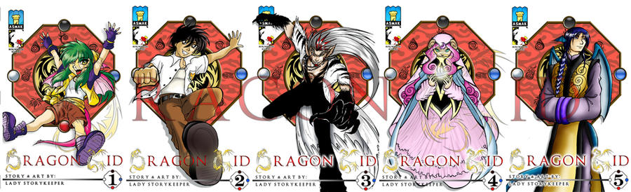 Dragon Kid Issue 1 to 5 compilation