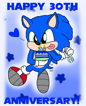Happy 30th Anniversary, Sonic the Hedgehog!