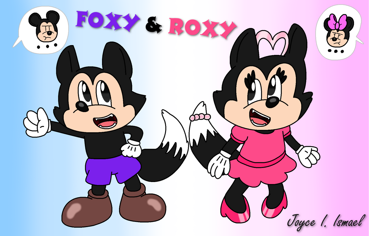 Roxy Mouse Foxy 'n Roxy, but... by HarmonyBunny2024 on DeviantArt