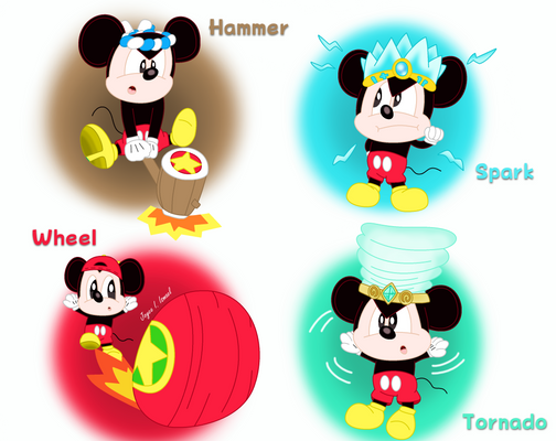 Mickey's Copy Abilities (Vol. 7)