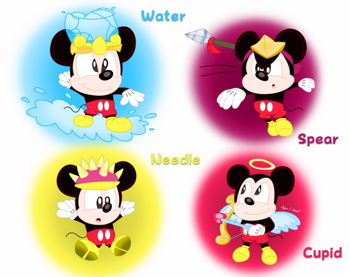 Mickey's Copy Abilities (Vol. 8)