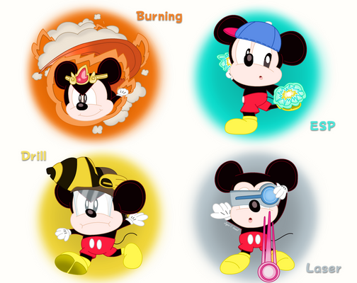 Mickey's Copy Abilities (Vol. 13)