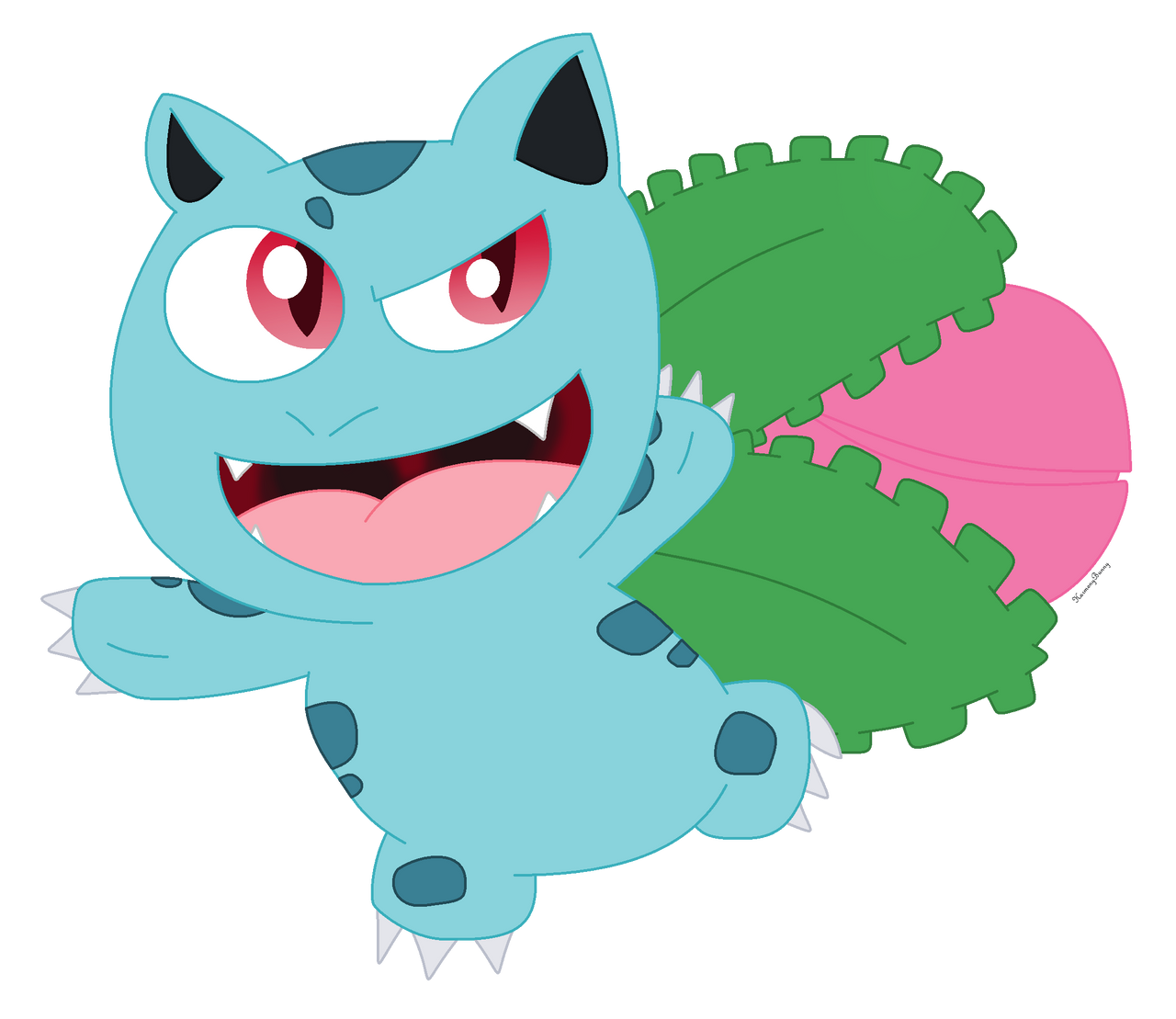 (COLLAB ENTRY) Ivysaur by HarmonyBunny2025 on DeviantArt